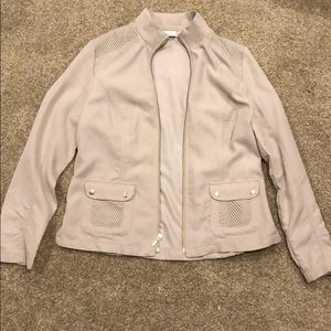 Light weight cream blazer